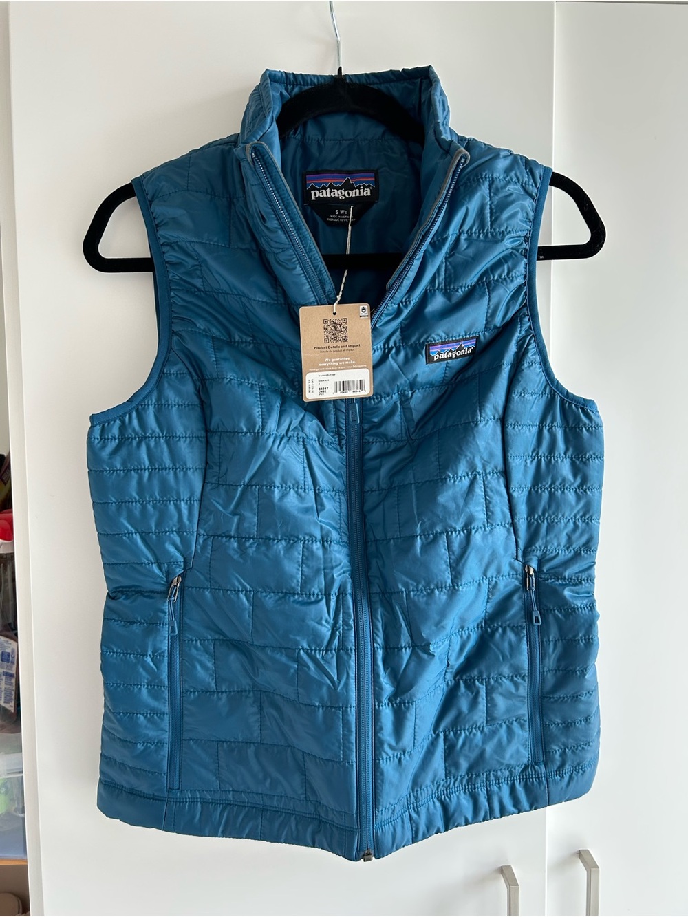 Patagonia women’s nano puff Vest size small - Picture 1 of 3